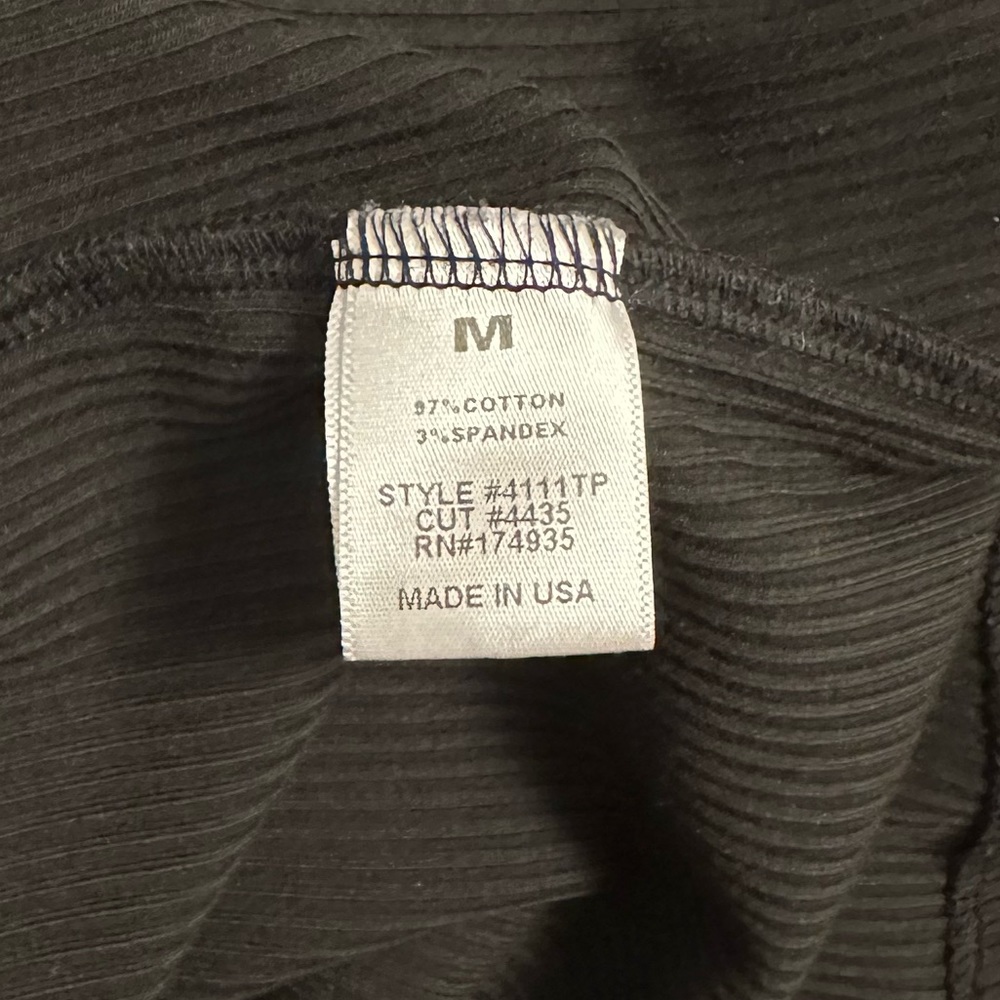 Renee C Rib Cutout Long Sleeve Tee - Picture 6 of 6